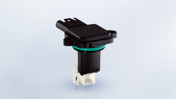 The Mass Air-Flow sensor is used to measure the mass flow of fresh air entering the engine.