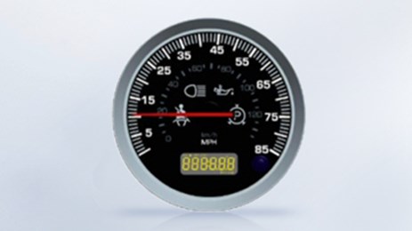 We offer up to 18 additional single gauges to complement the instrument cluster.